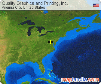 Quality Graphics and Printing, Inc. satellite map