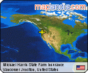 Michael Harris State Farm Insurance satellite map