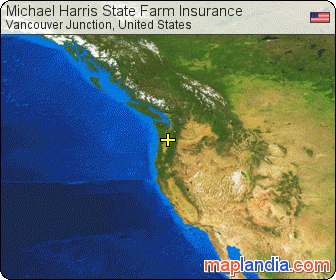 Michael Harris State Farm Insurance satellite map