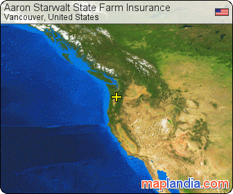 Aaron Starwalt State Farm Insurance satellite map