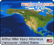 Arthur Miller Injury Attorneys satellite map