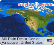 Mill Plain Dental Center satellite map