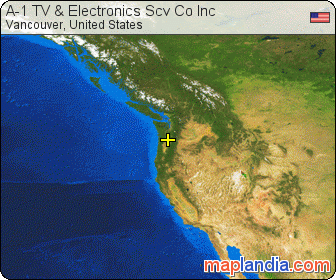 A-1 TV & Electronics Scv Co Inc satellite map