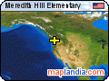 Meredith Hill Elementary satellite map