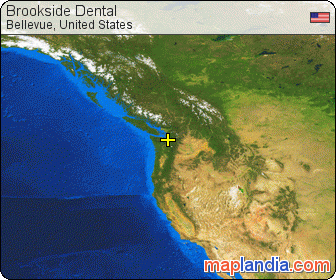 Brookside Dental satellite map