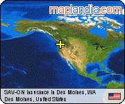 SAV-ON Insurance in Des Moines, WA satellite map