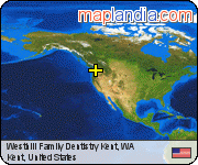 Westhill Family Dentistry Kent, WA satellite map