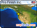 Pro Finish Inc. satellite map