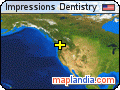 Impressions Dentistry satellite map