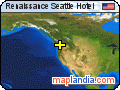 Renaissance Seattle Hotel satellite map