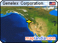 Genelex Corporation satellite map