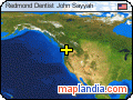 Redmond Dentist John Sayyah satellite map