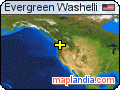 Evergreen Washelli satellite map