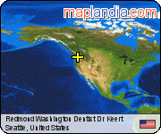 Redmond Washington Dentist Dr Keert satellite map