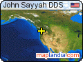 John Sayyah DDS's map homepage