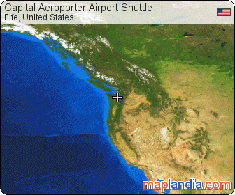Capital Aeroporter Airport Shuttle satellite map