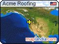 Acme Roofing satellite map