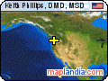 Keith Phillips, DMD, MSD satellite map