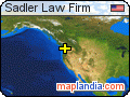 Sadler Law Firm satellite map