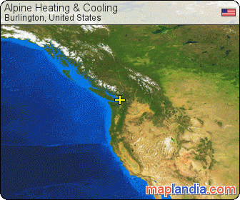 Alpine Heating & Cooling satellite map