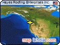 Hayes Roofing Enterprises Inc satellite map