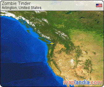 Zombie Tinder satellite map