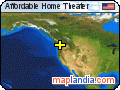 Affordable Home Theater satellite map