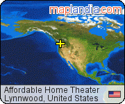 Affordable Home Theater satellite map