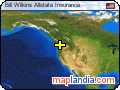 Bill Wilkins Allstate Insurance satellite map