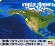 North Marysville Seamless Gutters satellite map