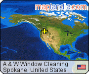 A & W Window Cleaning satellite map