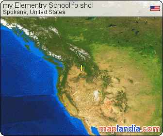 my Elementry School fo sho! satellite map