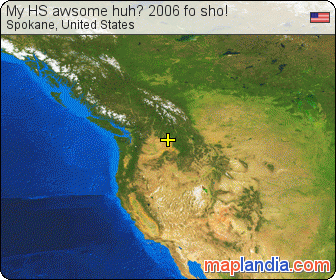 My HS awsome huh? 2006 fo sho! satellite map