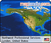 Northwest Professional Services satellite map