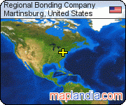 Regional Bonding Company satellite map