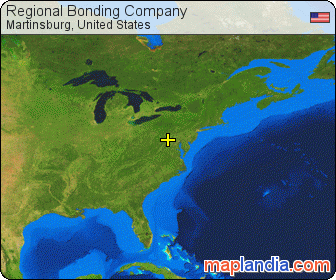 Regional Bonding Company satellite map