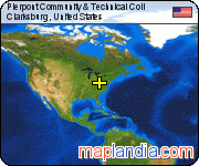 Pierpont Community & Technical Coll satellite map