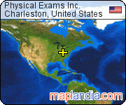 Physical Exams Inc. satellite map