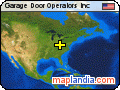 Garage Door Operators Inc satellite map