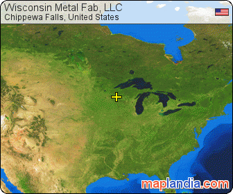 Wisconsin Metal Fab, LLC satellite map