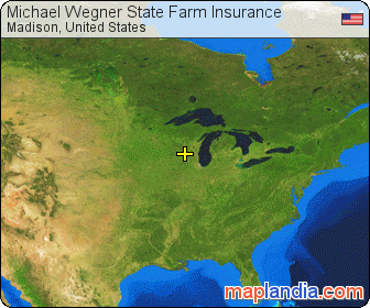 Michael Wegner State Farm Insurance satellite map