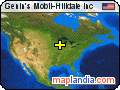 Genin's Mobil-Hilldale Inc satellite map