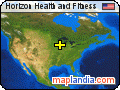 Horizon Health and Fitness satellite map