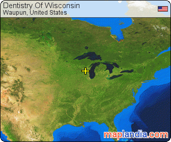 Dentistry Of Wisconsin satellite map