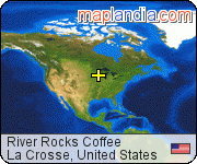 River Rocks Coffee satellite map