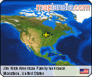 Jim Nick American Family Insurance satellite map