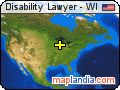 Disability Lawyer - WI satellite map