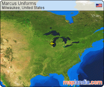 Marcus Uniforms  satellite map