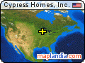 Cypress Homes, Inc. satellite map