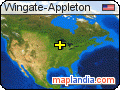 Wingate-Appleton satellite map